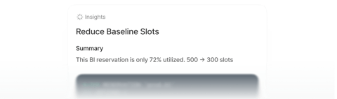 PerfectScale BigQuery cost optimization dashboard