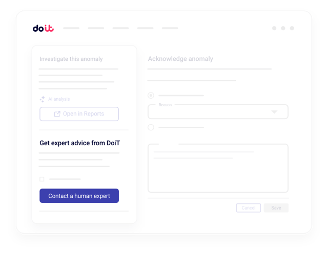 Un Cloud Architect DoiT fornisce supporto in tempo reale su un'indagine di anomalia in escalation