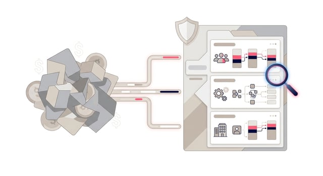 Dashboard showing AI spend attributed by team, feature, and customer