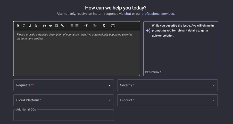 DoiT Cloud Intelligence - Connect to Human Expert 